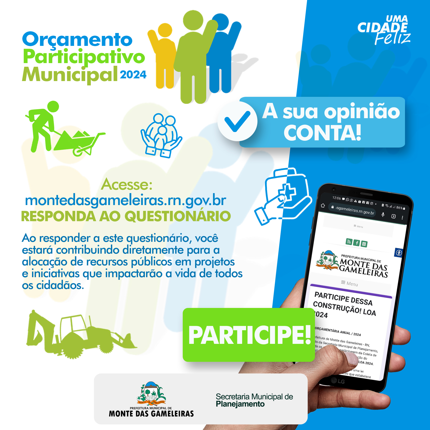 Prefeitura Municipal de Monte das Gameleiras – Prefeitura convoca