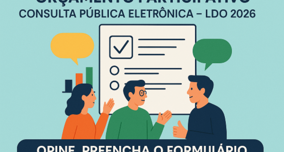 Orçamento Participativo – LDO 2026