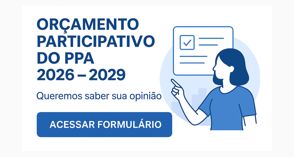 Orçamento Participativo – PPA 2026