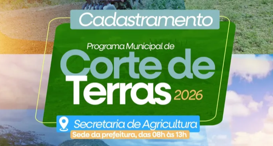 PROGRAMA MUNICIPAL DE CORTE DE TERRAS 2026