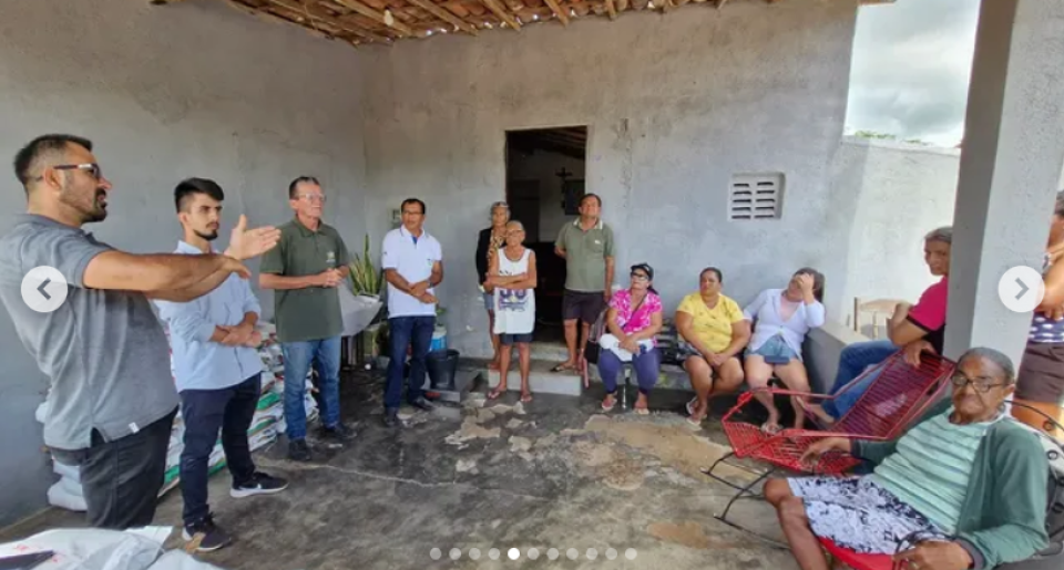 DISTRIBUIÇÃO DE SEMENTES PARA O PLANTIO 2026