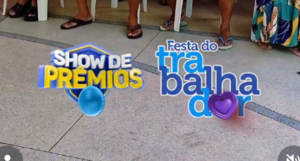 A TRADICIONAL FESTA DO TRABALHADOR