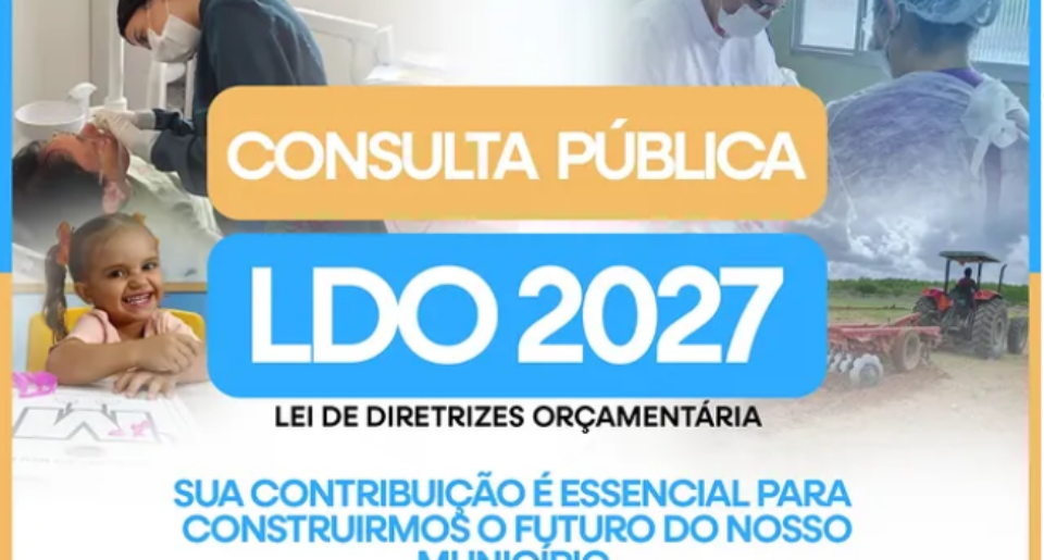 CONSULTA PÚBLICA DA LDO 2027