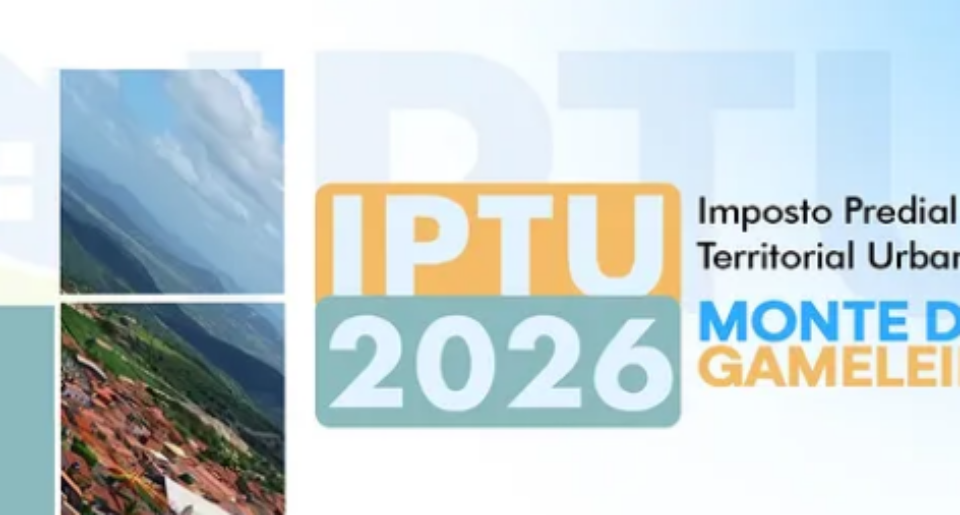 OS CARNÊS DO IPTU 2026 JÁ COMEÇARAM A SER ENTREGUES À POPULAÇÃO!
